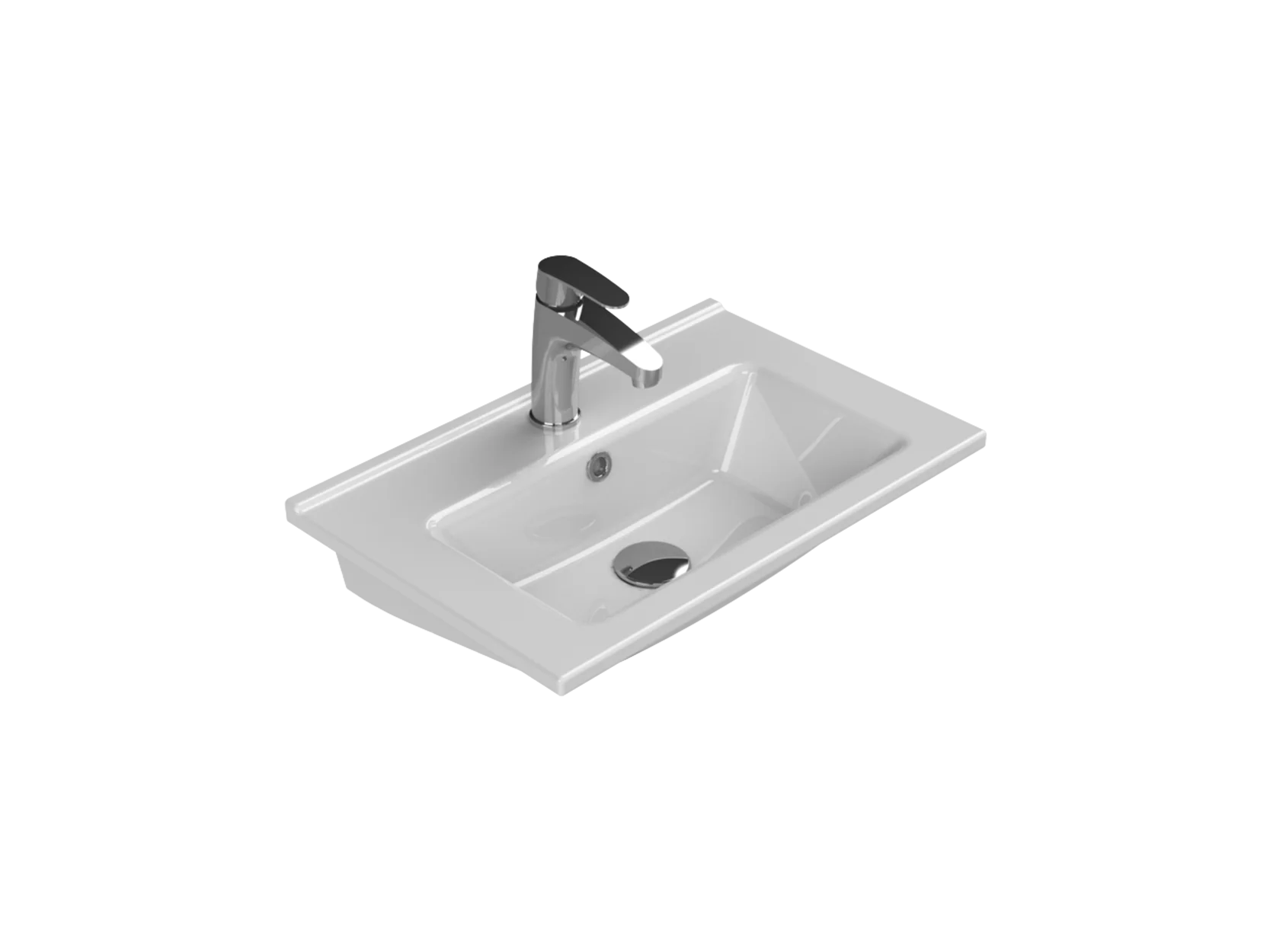Etajerli Lavabo, Arte, 55X37 Cm | Sakarya Lavabo Modelleri | ADADUŞ