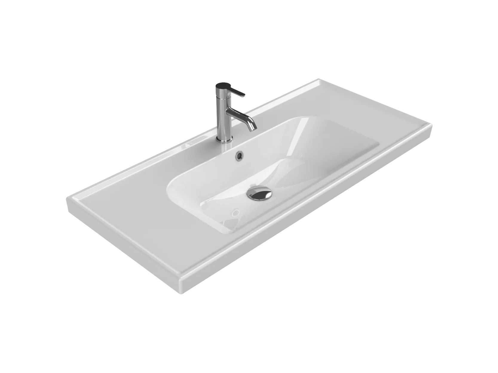 Etajerli Lavabo, Frame, 100X45 Cm | Sakarya Lavabo Modelleri | ADADUŞ