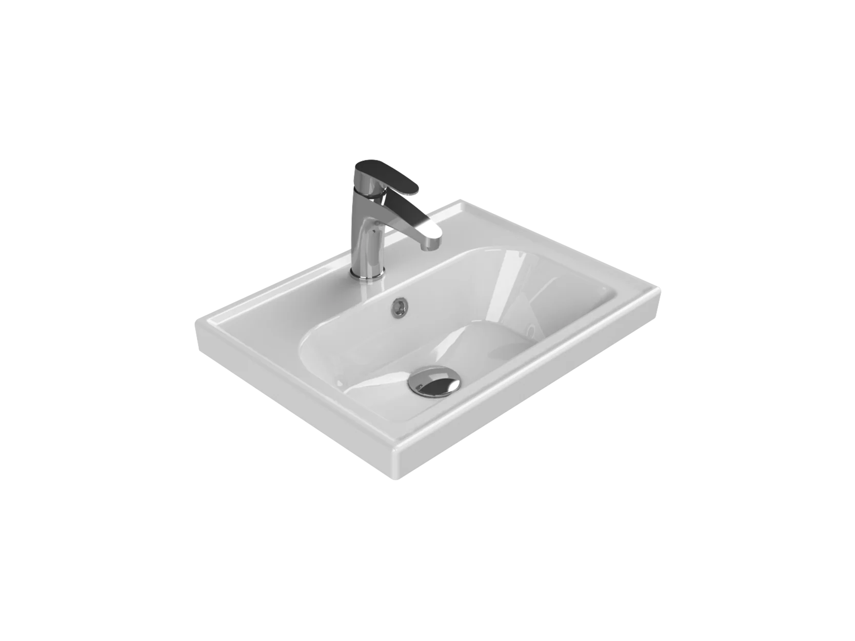Etajerli Lavabo, Frame, 50X38 Cm | Sakarya Lavabo Modelleri | ADADUŞ