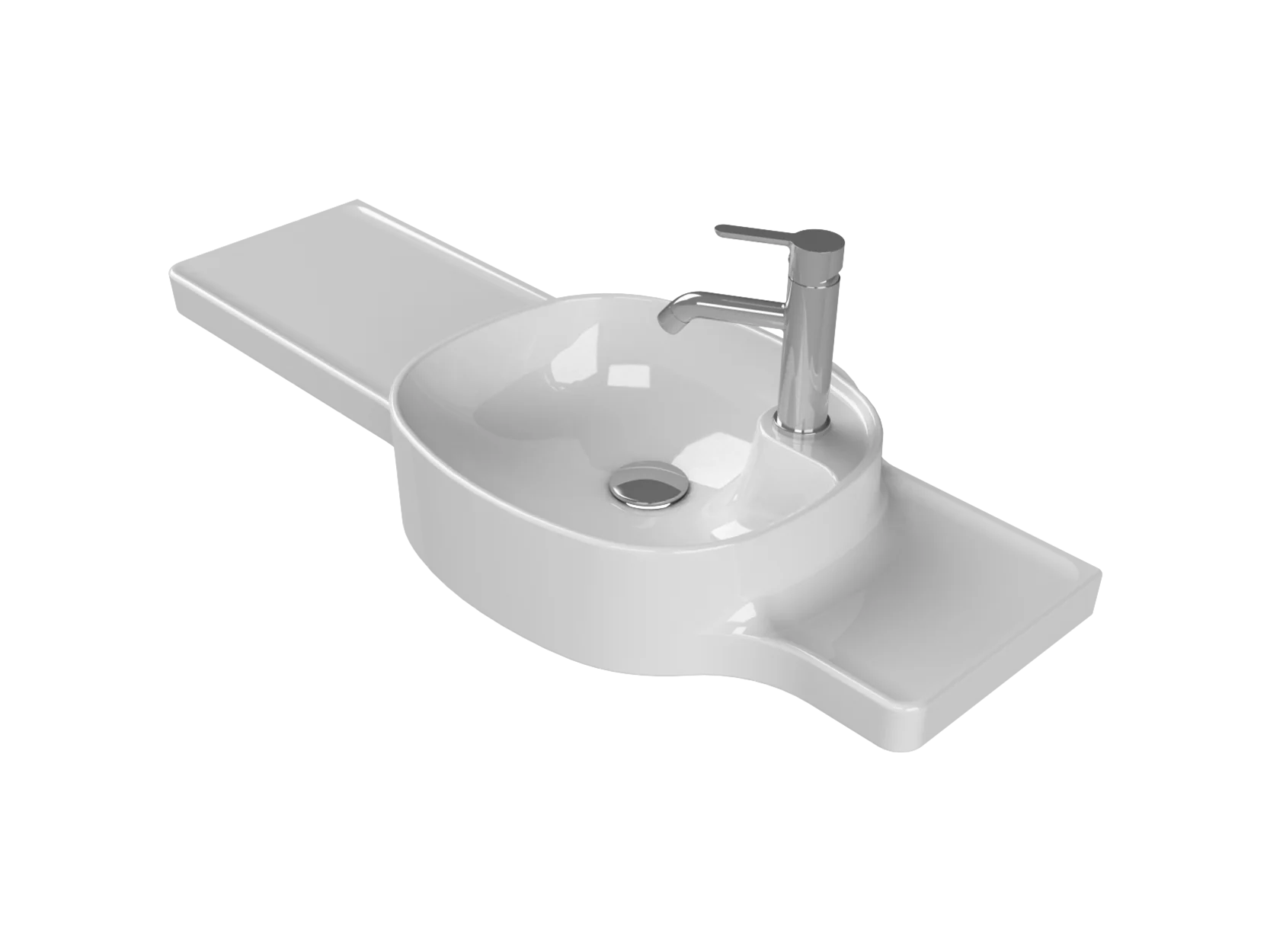 Etajerli Lavabo, Harmony, 100X37,5X26,4 Cm | Sakarya Lavabo Modelleri | ADADUŞ