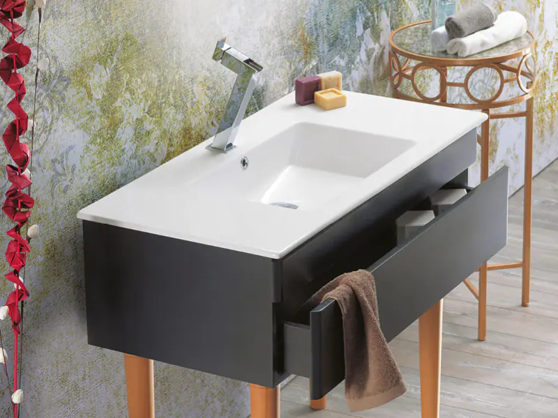 Etajerli Lavabo, İbiza, 101X51 Cm | Sakarya Lavabo Modelleri | ADADUŞ