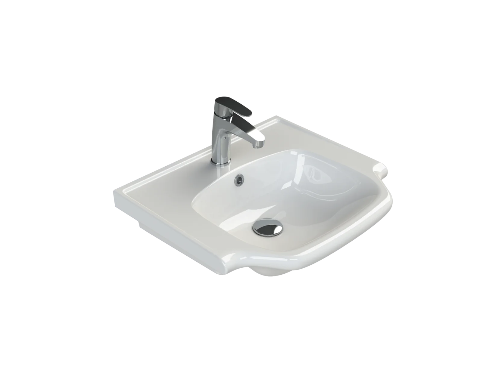 Etajerli Lavabo, Yeni Klasik, 55X48 Cm | Sakarya Lavabo Modelleri | ADADUŞ