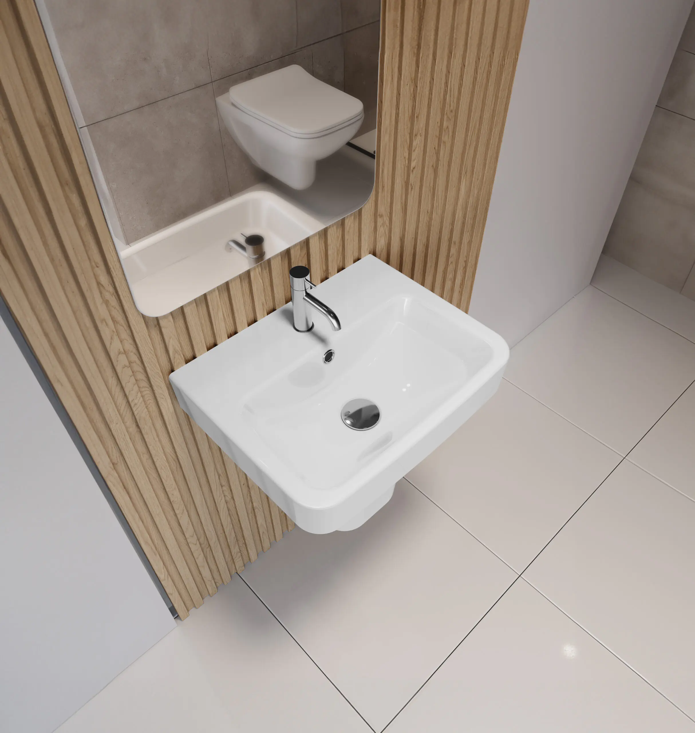 Lavabo, Duru, 45X35 Cm | Sakarya Lavabo Modelleri | ADADUŞ