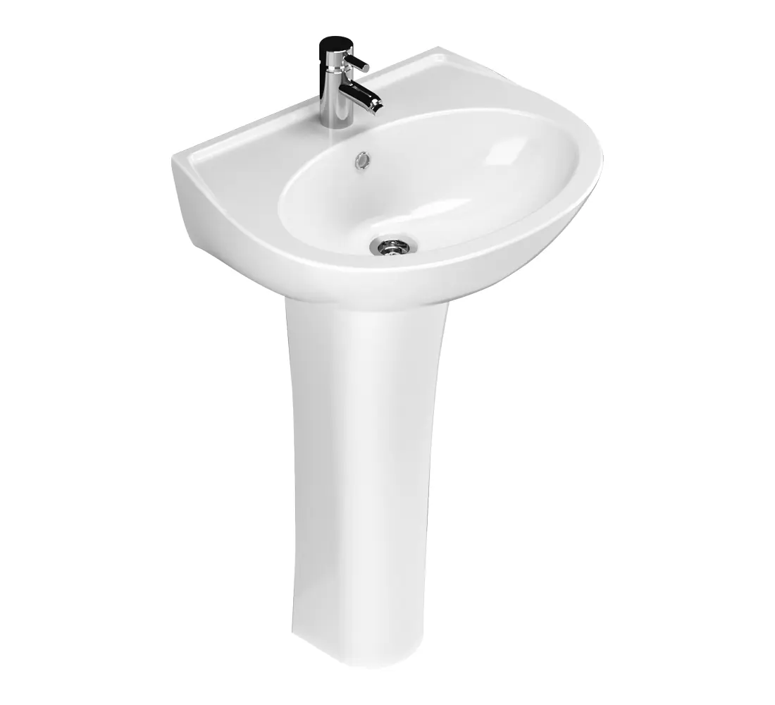 Polo Lavabo 55 cm Kolon Ayak Asma Klozet Modeli | Seramik Banyo Klozeti | Sakarya Klozet Modelleri
