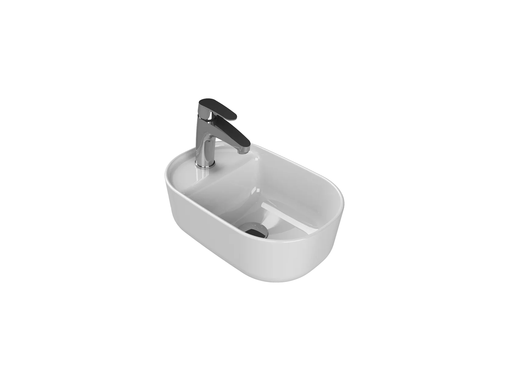 Tezgah Üstü Lavabo, Aqua, 42X28 Cm | Sakarya Lavabo Modelleri | ADADUŞ