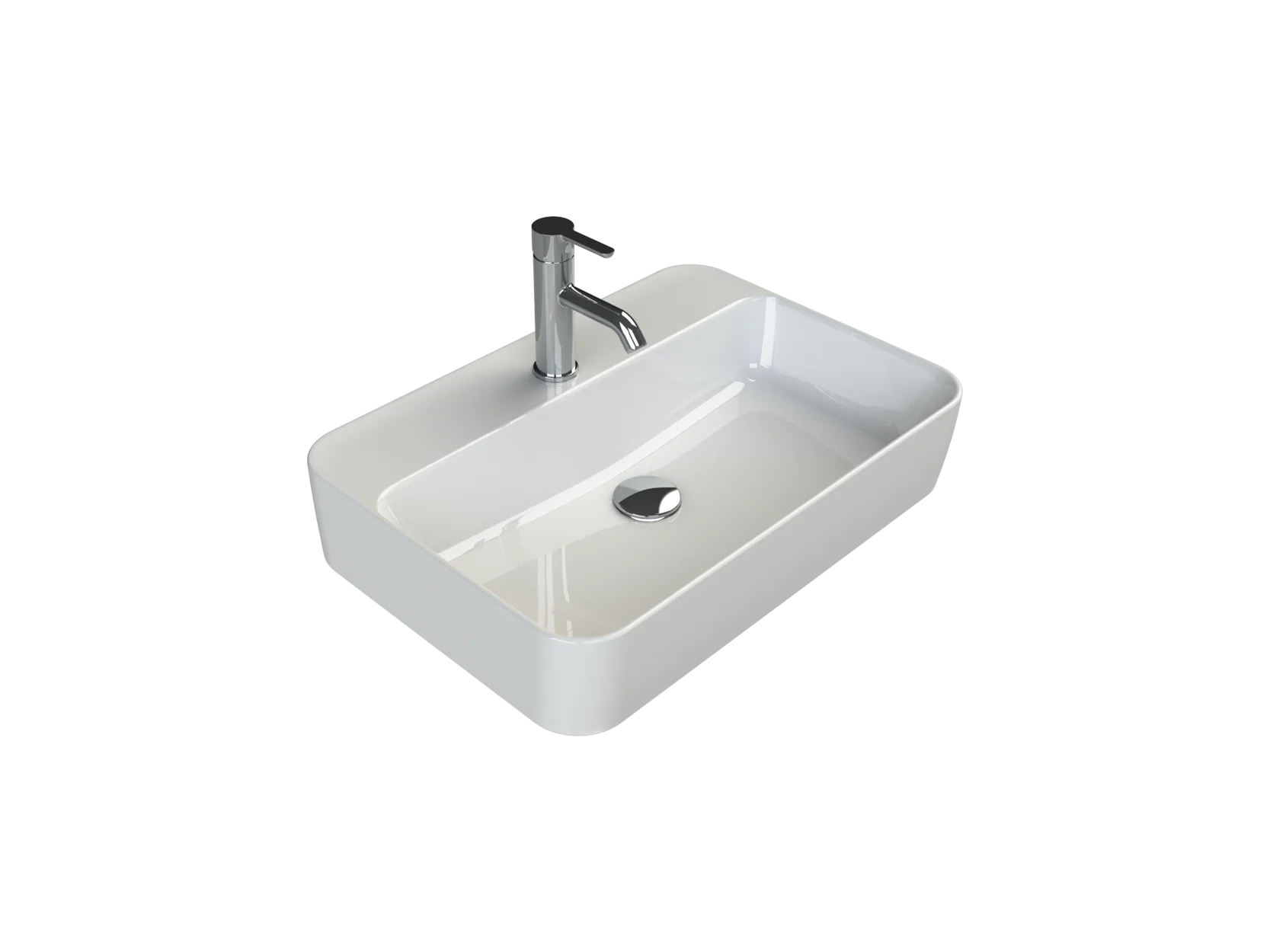 Tezgah Üstü Lavabo, Hera, 60X42 Cm | Sakarya Lavabo Modelleri | ADADUŞ