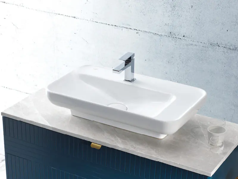 Tezgah Üstü Lavabo, Lal, 70X42 Cm | Sakarya Lavabo Modelleri | ADADUŞ