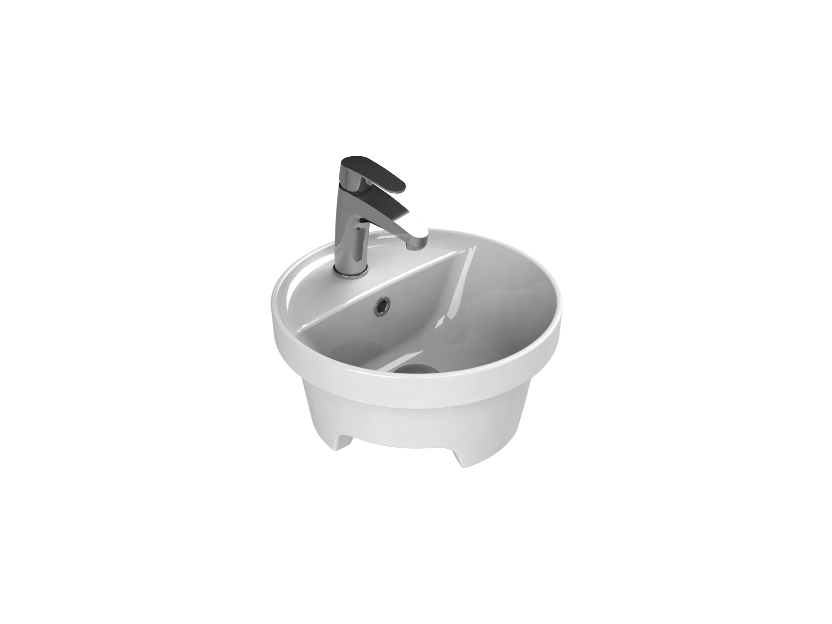 Tezgah Üstü Lavabo, Suit, Ø38 | Sakarya Lavabo Modelleri | ADADUŞ